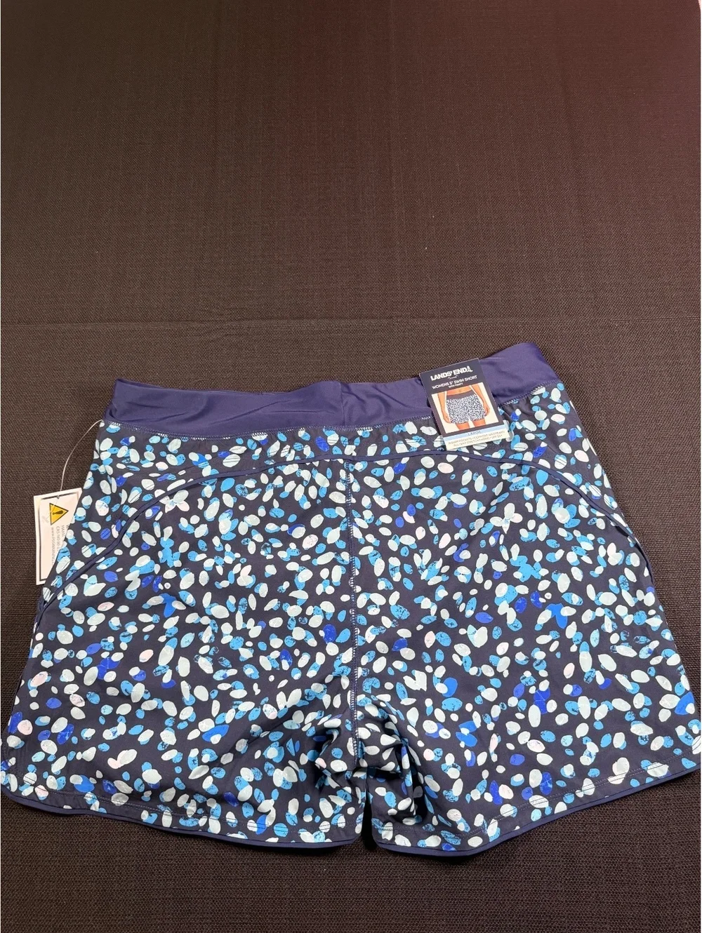 Lands' End Women's Swim Shorts with Panty, Size Medium, Large, X Large, XX Large - Picture 3 of 8
